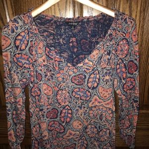 Lucky Brand Peasant Top